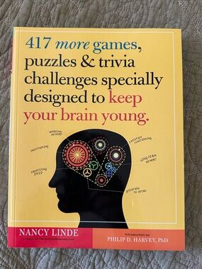 Puzzle & trivia challenge book